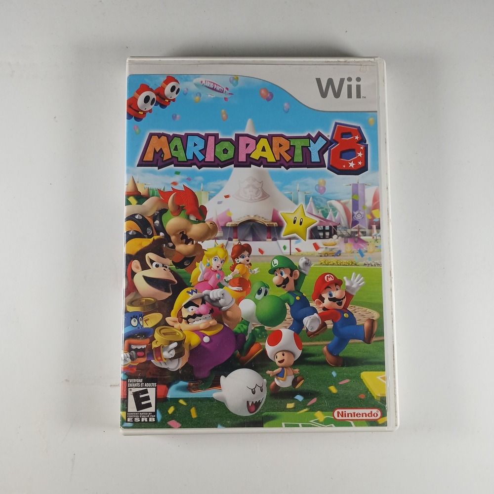 Mario Party 8 Nintendo Wii Game Everyone w Case RVL-P-RMBE-USA